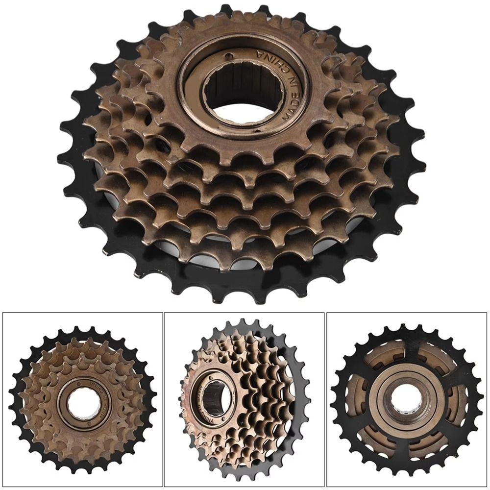 High-Carbon Steel Bike Freewheel 14T-28T Bicycle Freewheel Cycling Accessory