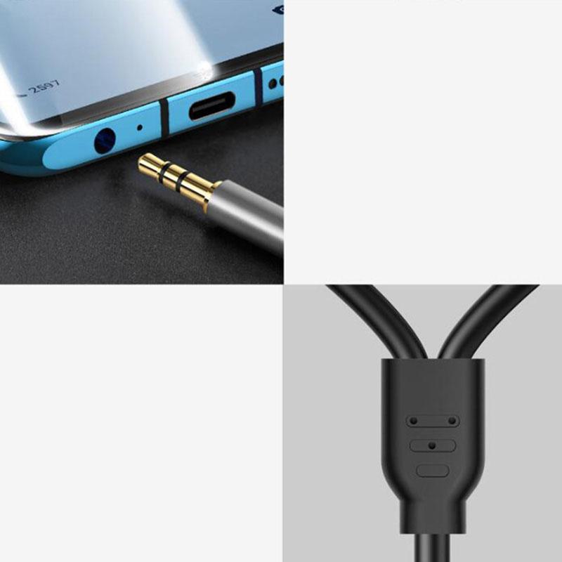 1/3meter 3.5mm Male Jack To 2 RCA Audio Cable Connector Speaker Wire 2RCA To 3.5 Male Splitter Aux Cord for TV PC Amplifier DVD