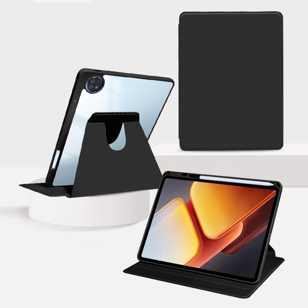For ViVoPad SE Case Rotating 360 Leather Stand Cover for Pad5Pro Air Acrylic Book Style 12.13 Inch
