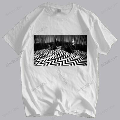 Vente chaude hommes marque chemise été coton t-shirts Twin Peaks Room David Lynch T-SHIRT 121 Chemise Occulte Meurtre Fantsy Mode Unisexe