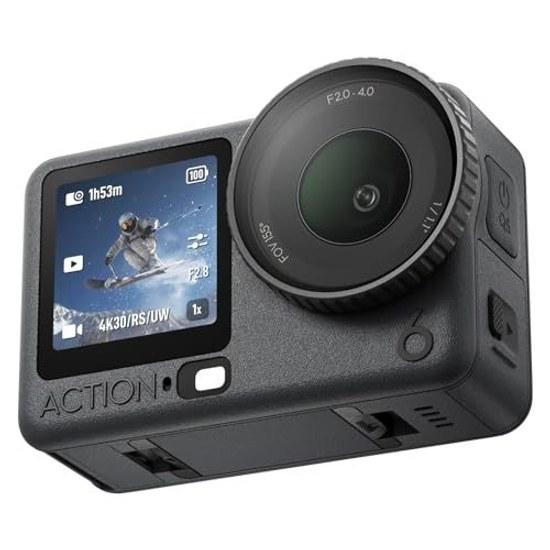 DJI Osmo Action 6 Essential Combo Camera equipped 1 1.1-inch square sensor f 2.0f 4.0 variable aperture cold-resistant 4-hour battery 8K camera.