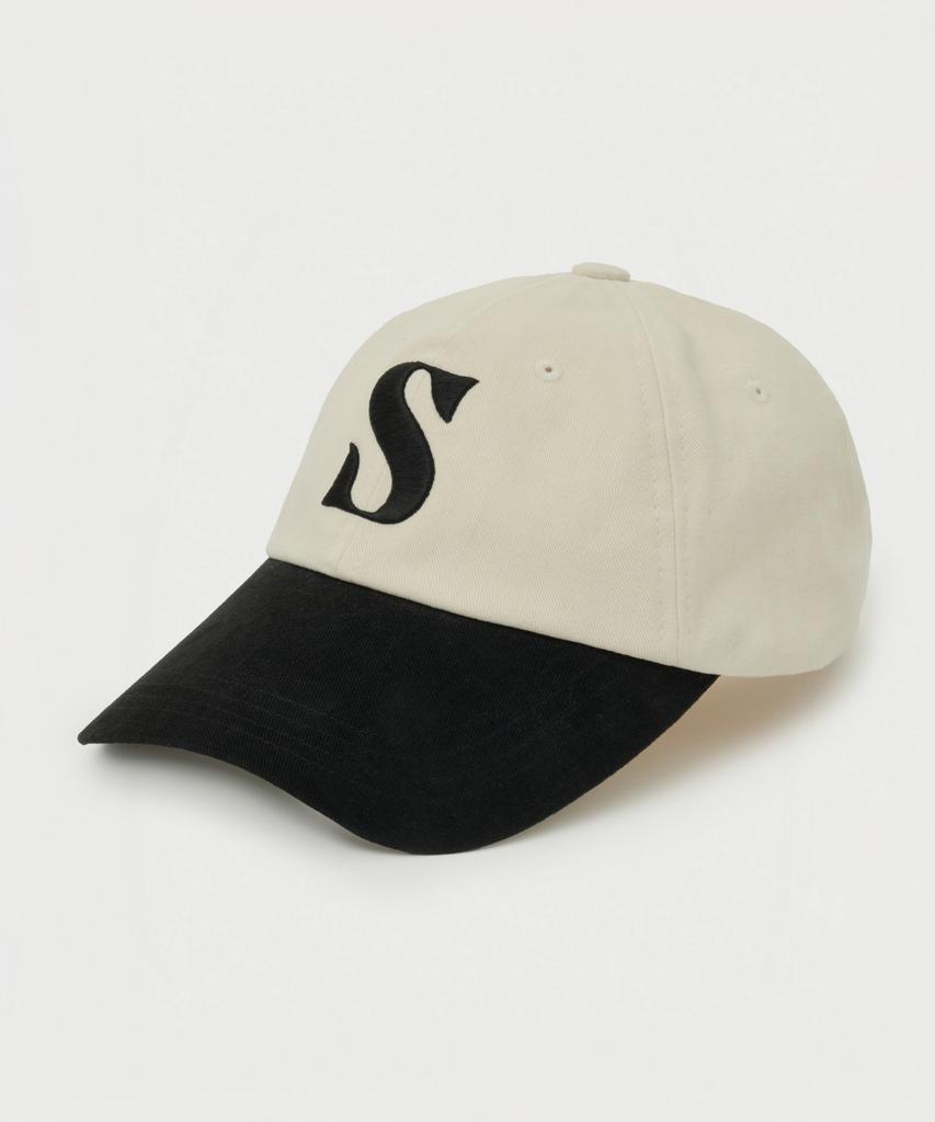 Seteo Vintage Mix Casual Ball Cap Cream Black