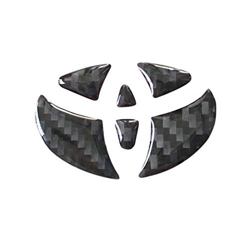 

Наклейка на ручку сиденья Toyota 20 серии Vellfire Alphard 3D Emblem Real Carbon