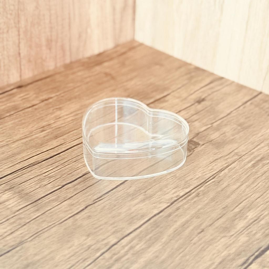 Transparent Square Acrylic Storage Box for Figures - Dustproof Food-grade Plastic, PS Wedding Candy Box with Lid