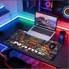 Personalizovaná podložka pod myš s motivem Five Nights at Freddy's a vlastním jménem, Podložka na stůl pro notebook PC, Dekorativní podložka na stůl pro domácnost, Podložka pod klávesnici, Dárek