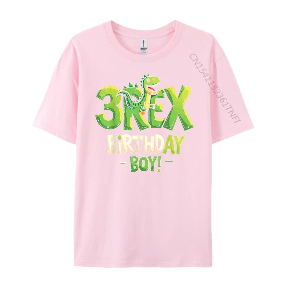 3Rex Birthday Boys Brand Clothing Anime T Shirts Camisetas Hombre EU SIZE Leisure White T Shirt Unisex Women New Year