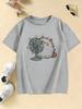 Cartoon Animal Funny Fan Cat T Shirts Shirt Sleeve Kids Childrens Tshirt Boys Girls Summer Spring Casual Top Tee Shirt