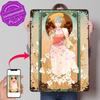 Tarot Card the Lady D Texture Metal Poster Customized Wall Art Tin Sign Gift for Mancave Desk Decor Room Modern Home Decoration