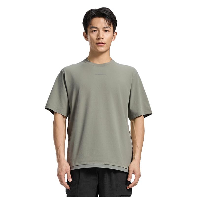 Under Armour T Shirt Unisex Light Gray Green