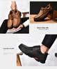 Scarpe Casual da Uomo in Vera Pelle - Suola Morbida, Business Casual, Stile Papà di Mezza Età, Design Slip-On
