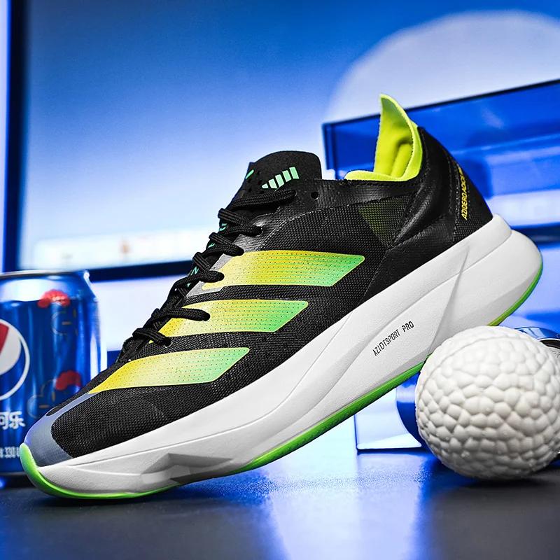 LaoShi Men's Women's Couple Shoes Increased Height Lightweight Sports Slow Running Casual Shoes Celebrity Same Style Night Glow