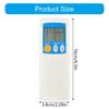 Remote Control with Fast Response Key Ergonomic Operation and ABS Construction Suitable for Consumer Electronics