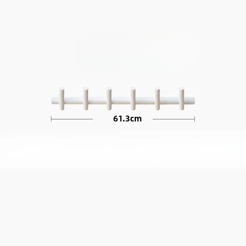 Solid Wood Living Room Entrance Wall Clothes Hanger Multifunctional Wall Clothes Hanger Creative Luxury Clothing Storage Hook