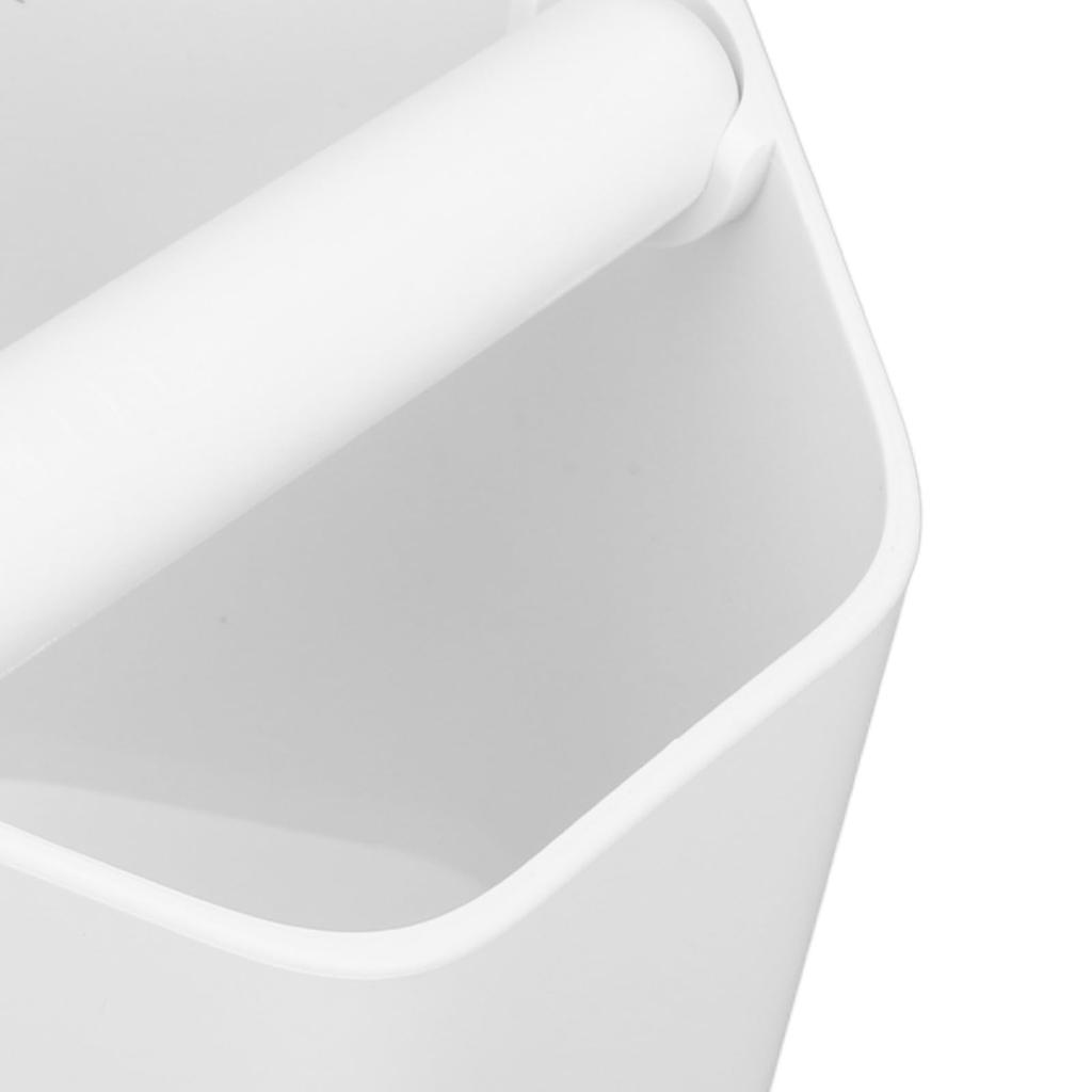 Coffee Knock Box, Easy To Clean, Efficient, Non-Slip, Durable, Compact (White)