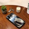 Gintama Phone Case For iPhone 17,16,15,14,13,12,11 Plus,Pro Max,XS,Soft Silicone Black Cover