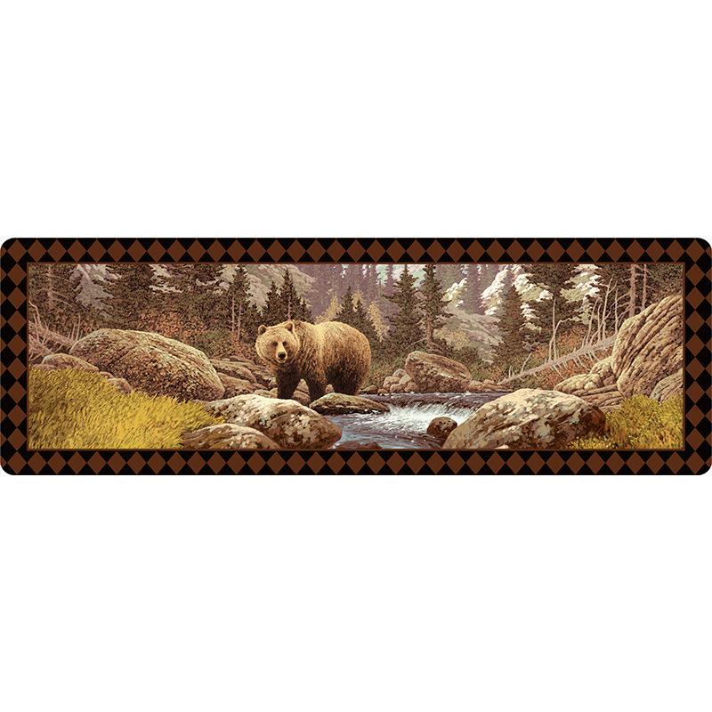 Retro Crystal Velvet Luxury Floor Mat – Dirt-Resistant, Easy-Clean, Large Area Entry or Bedroom Rug