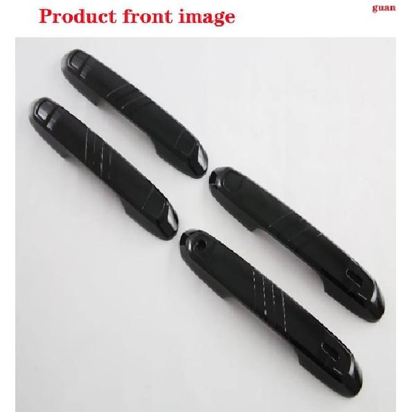 Car handle decorative strip Black For Toyota Land Cruiser 2024-2025