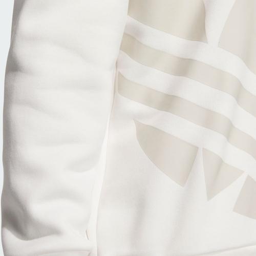 Adidas Originals Sports Casual Crewneck Pullover Sweatshirt, Unisex, White