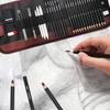 Set 29 buc Desen Schiță Creion Cărbune Radieră Artă Meșteșug Pictură Schițare Kit Creioane Artist Radieră Articole Desen