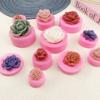1Pc 3D Beautiful Roses Silicone Mold DIY Chocolate Cake Fondant Wedding Cake Baking Mould Outdoor Tableware