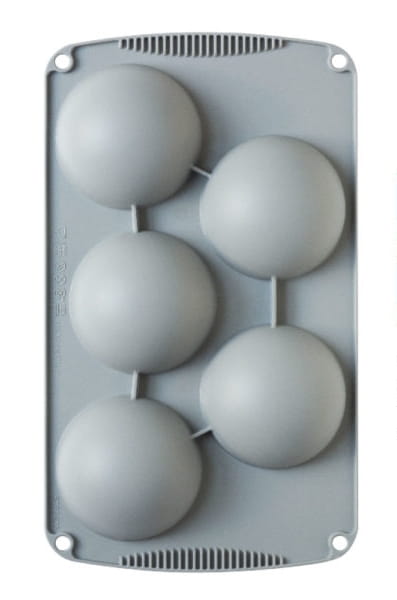 Forma Silikonowa Do Monoporcji  Półkule Kule 80Mm Decora