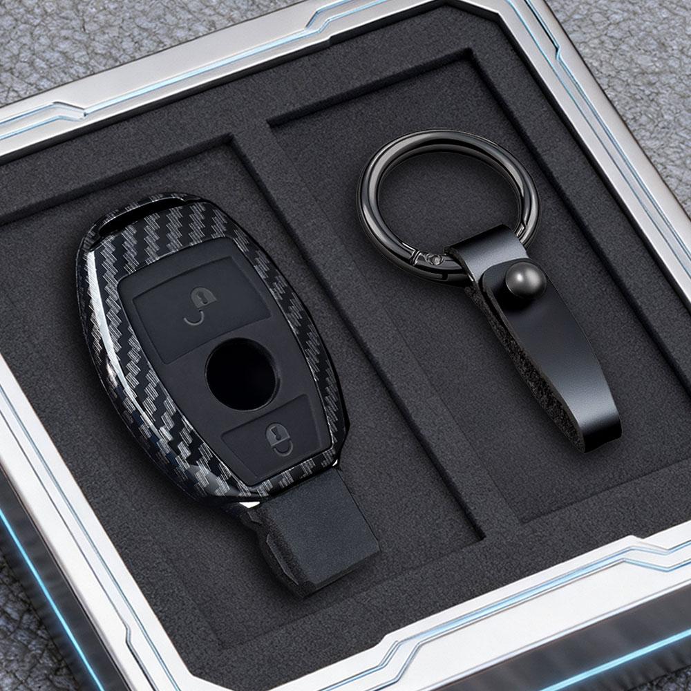 

Car Smart Key Case Cover Shell For Mercedes Benz A C E S Class Gls Gla Glk Glc Cls Cla W204 W221 W212 W205 W176 W463 Keychain