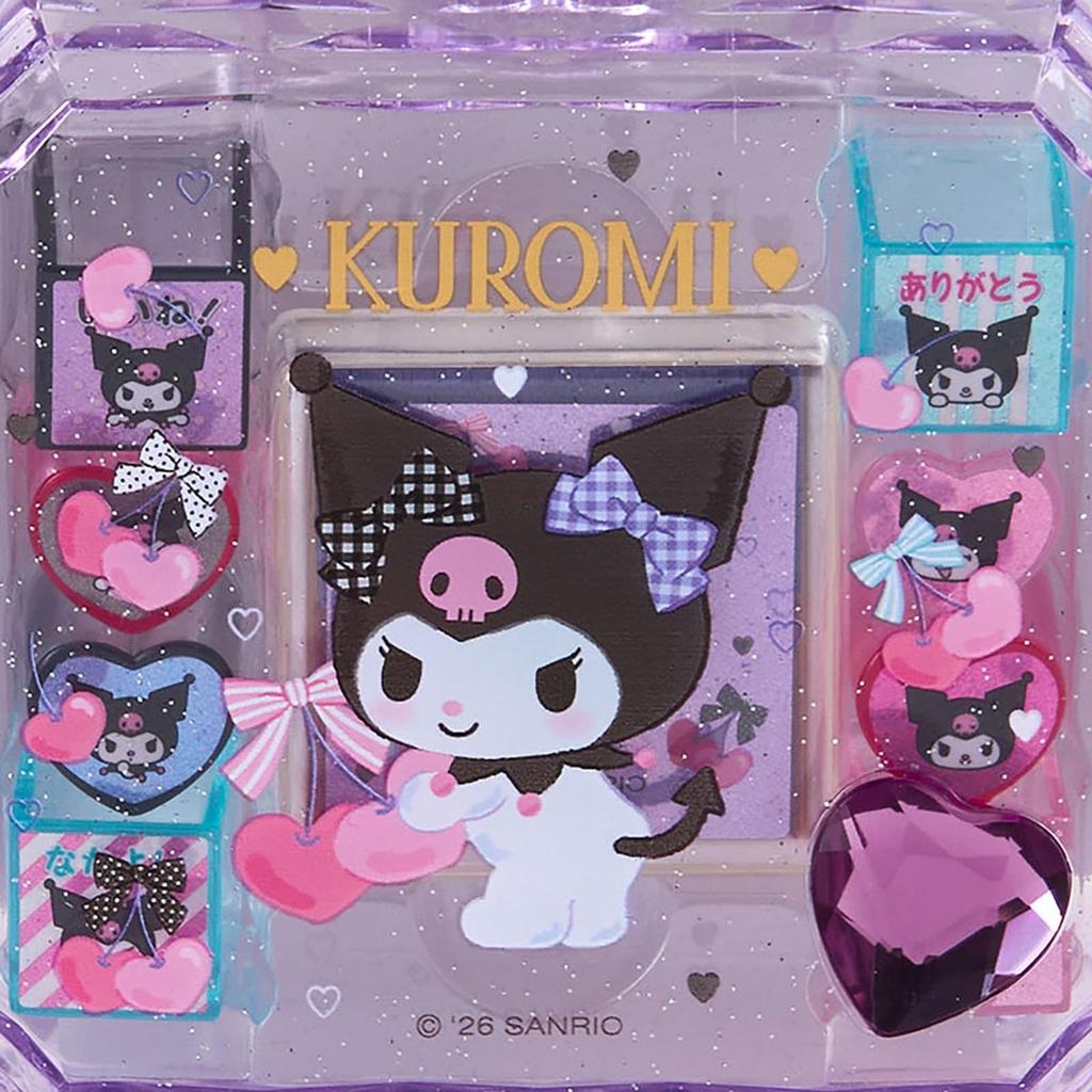 Sanrio Kuromi Stamp Set with Jewel Box Case, Kids Toy & Stationery Set 947351