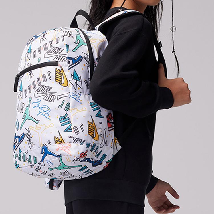 Jordan Elementary School Backpack White FJ6775-972