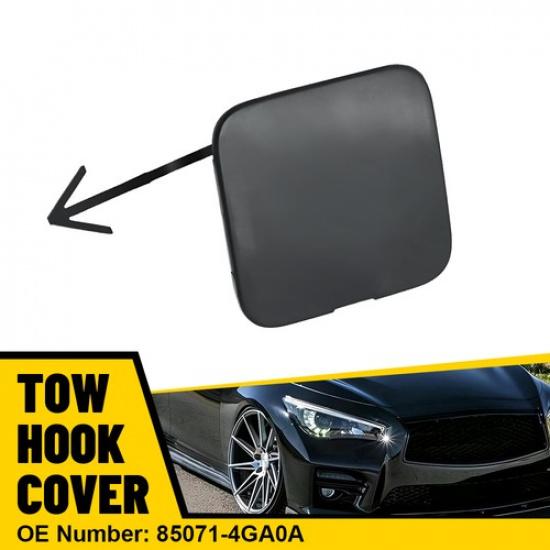 Rear Hook Eye Bumper Tow Cover for Cap 2014-2018 Sedan Q50 Infiniti 85071-4GA0A