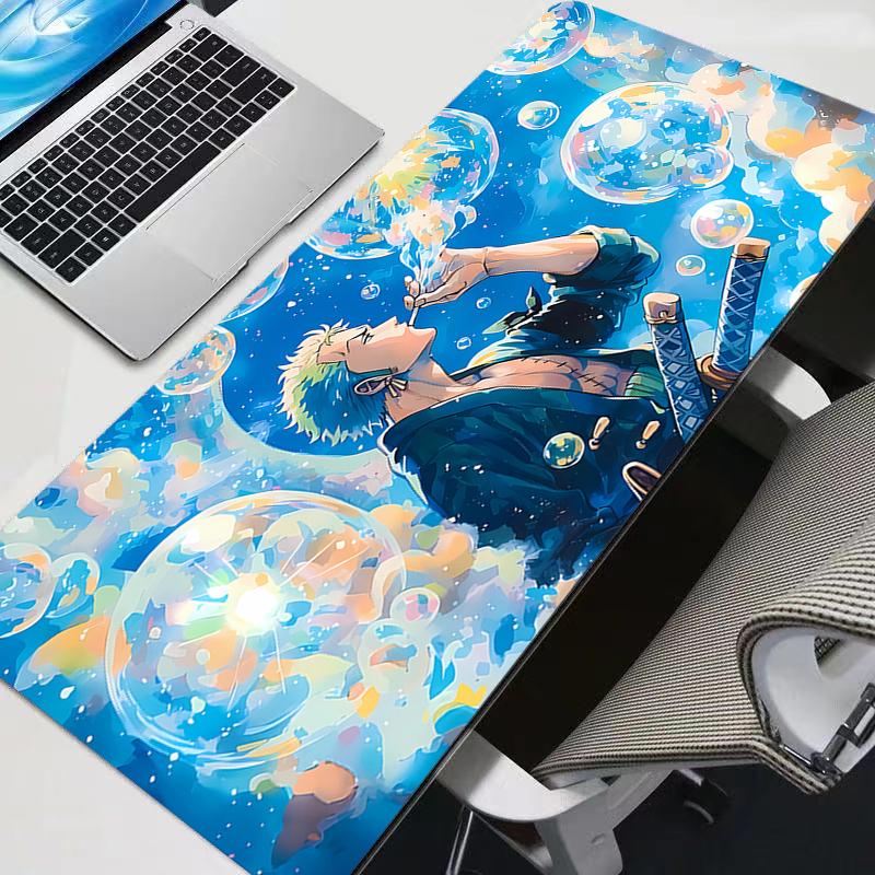 Anime Pad Mouse HD Print One Piece Computer Gamer Locking Durable Edge Mousepad XXL Keyboard PC Mice Mats Pad For Csgo