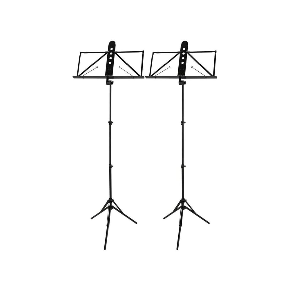 Yamaha MS-260AL Lightweight Aluminum Music Stand with Case, Set of 2