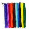 Soft Chenille Stems for Puppies 100Pcs Pipe Cleaners Handicrafts, Flexible DIY Art Projects, Multi-colored Kids Adults Floral Supplies Projects