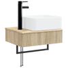 Bathroom Cabinet Set 5 Pcs Sonoma Oak 50 X 14.5 X 70 Cm