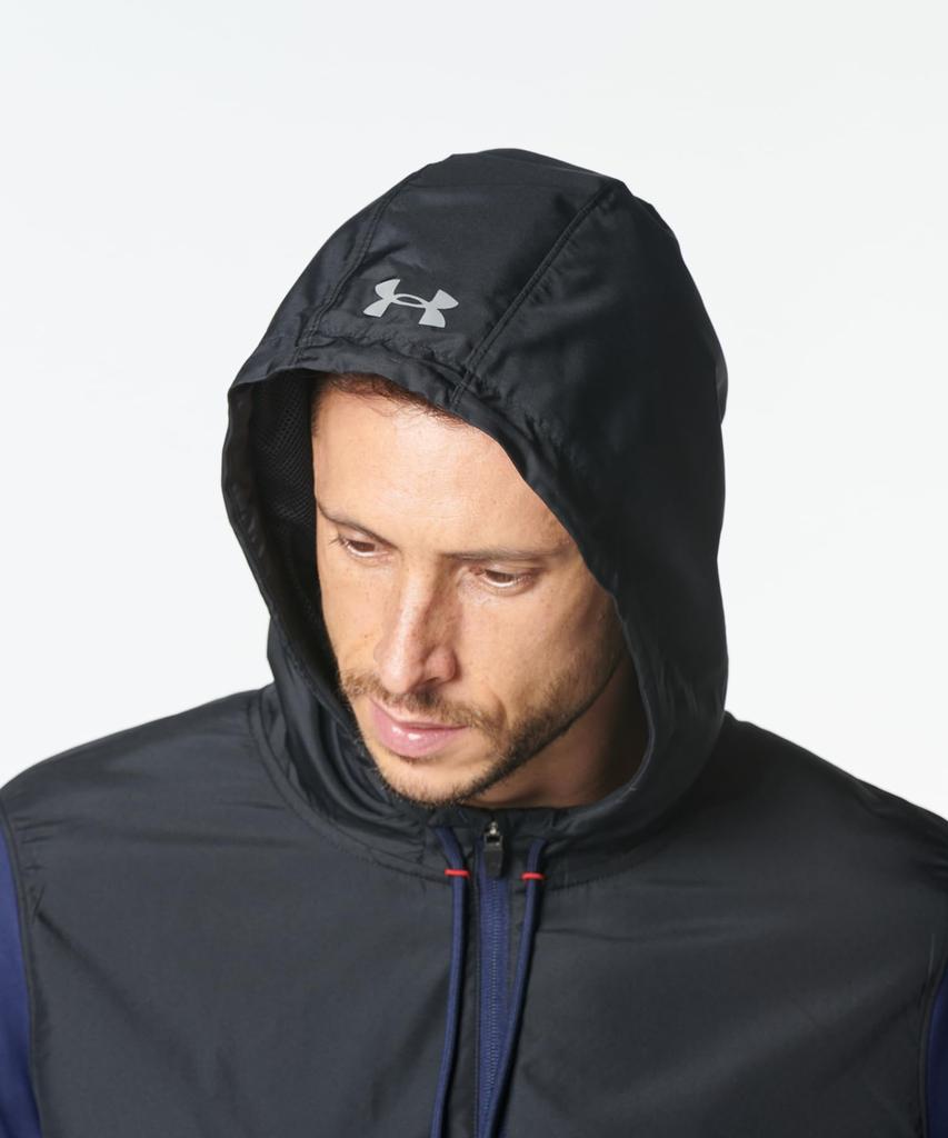Under Armour UA ARMOUR FLEECE MAX FZ HD Midnight Navy LG