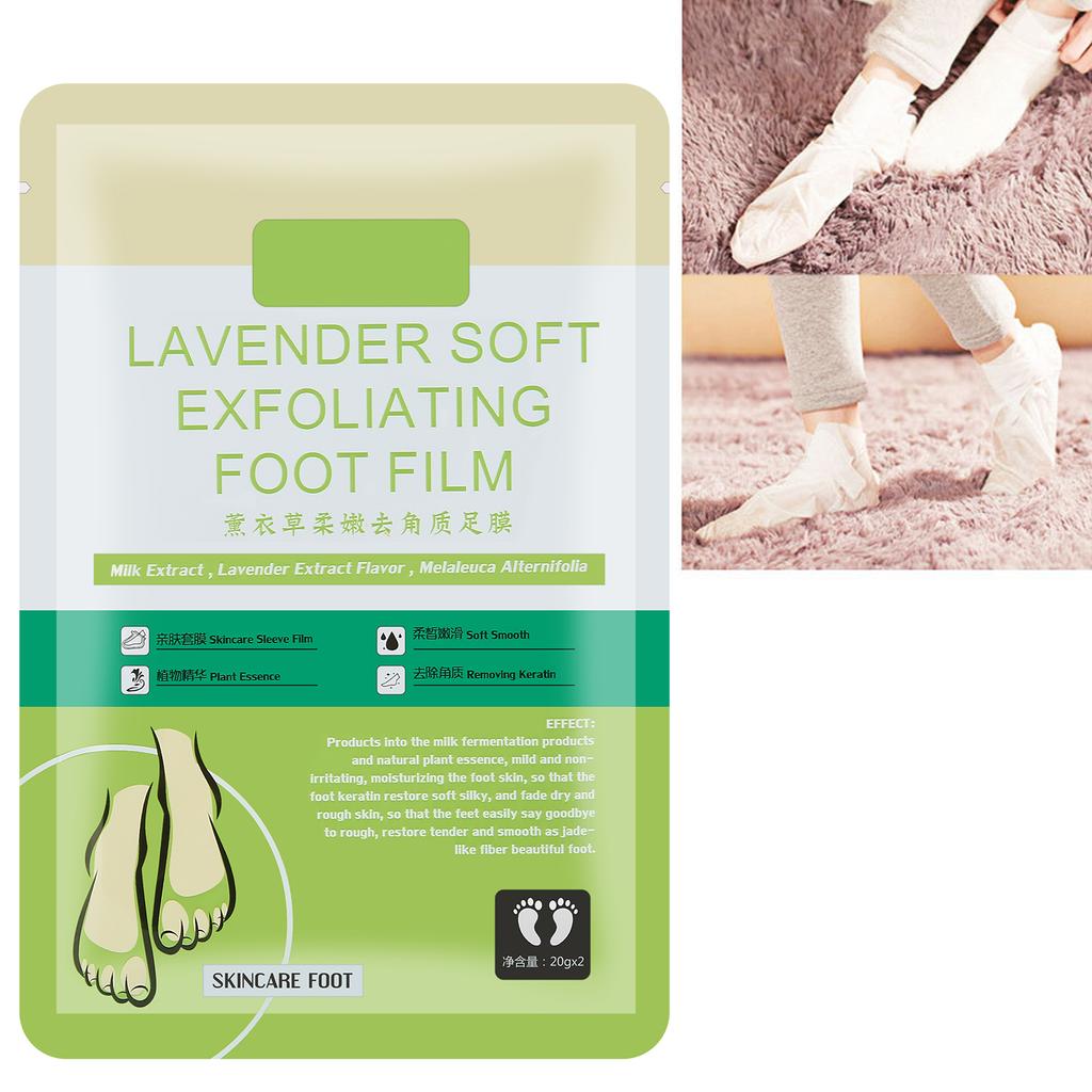 Dead Skin Calluses Removal Foot Peel Mask Moisturizing Exfoliating Foot Mask Skin CareLavender Foot Mask