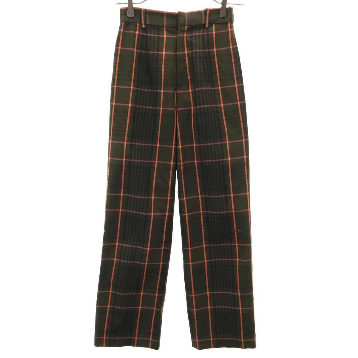 

AMERI UNDRESSED check Straight pants S Brown Women Used
