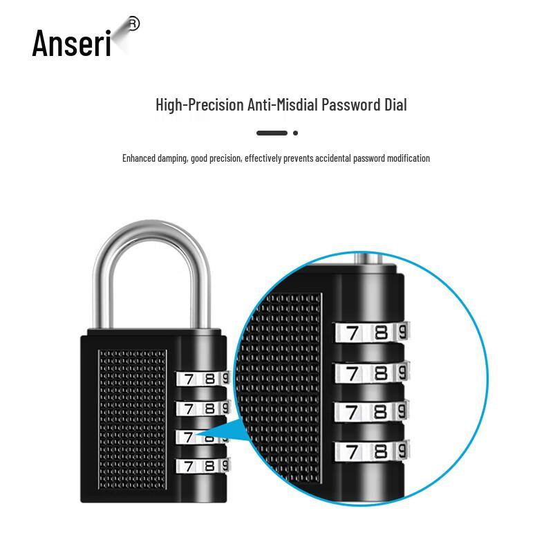 Heavy-Duty 4-Digit Combination Padlock
