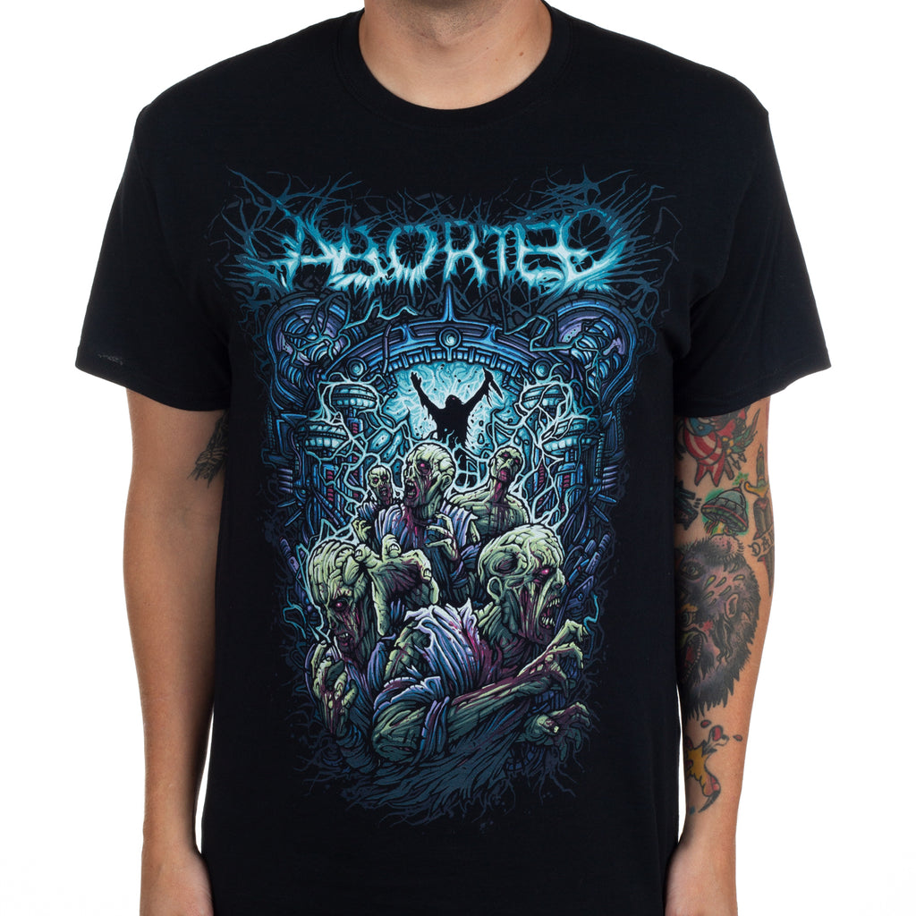 Hot Aborted Band Graphic Cotton Tshirt Unisex Summer Short Sleeve Fashion Brand Tee Luxury Casual Vintage Retro Top