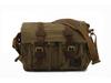 Men's Seven-Color Cotton Canvas Crossbody Bag - Student & Outdoor Casual Messenger Style