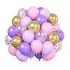 35pcs 12 inch metal balloons matte latex balloons gold confetti balloons birthday wedding party decoration