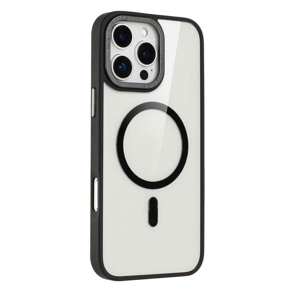 For iPhone 16 Pro Max Case Compatible with MagSafe TPU + Acrylic Clear Phone Back Cover