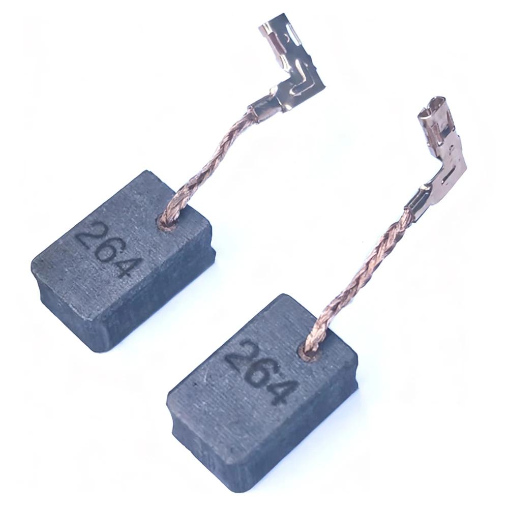 Kohlebürsten Ersatz 2er Set 1910M3-7 für Winkelschleifer Motoren Kompatibel mit CB-264 CB-262 Elektrowerkzeug Zubehör