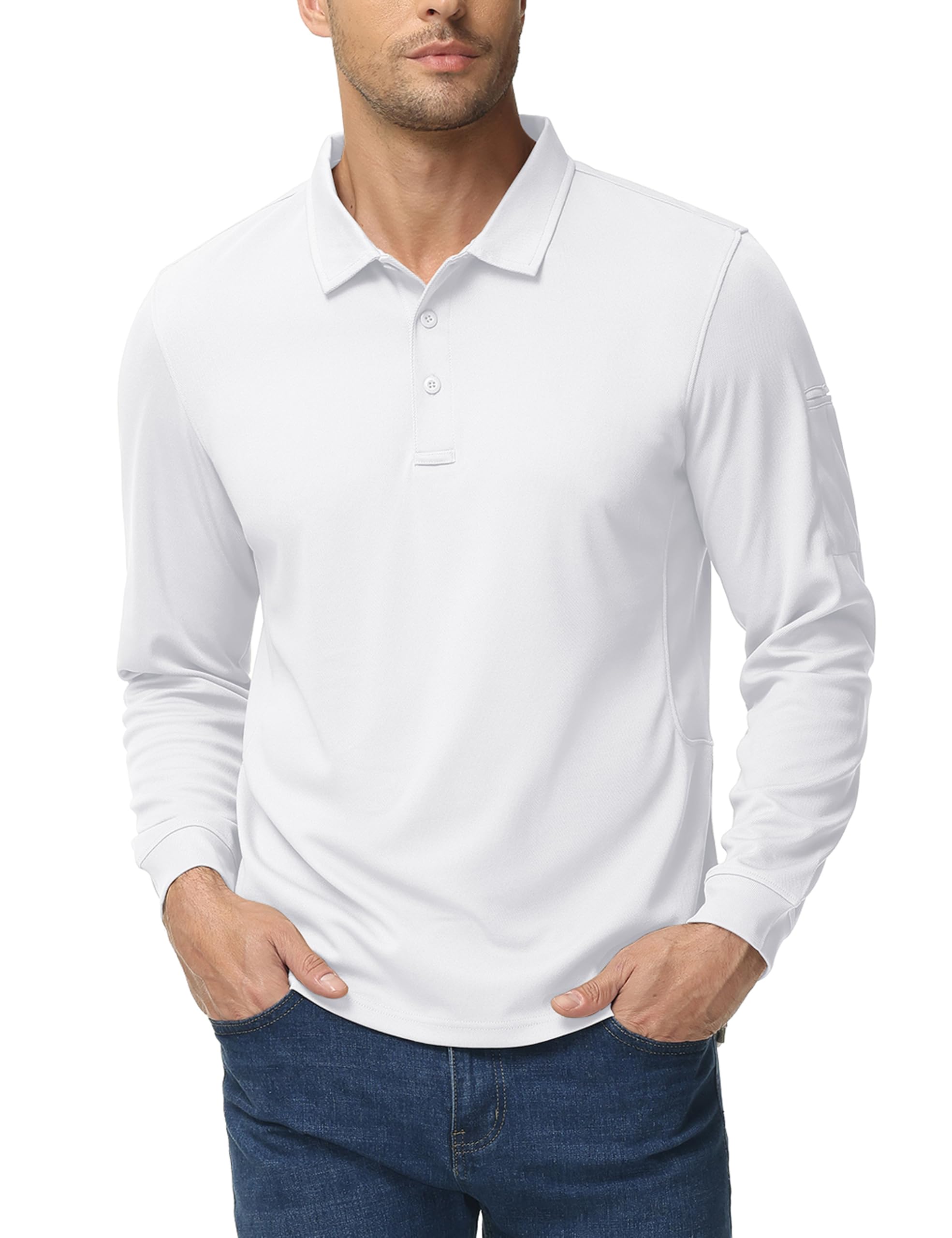 

Футболка-поло Golf Polo Long Quick Dry Polo Mountain Climbing 2XL [MAGCOMSEN] Мужская рубашка, Рукав, Простая, Рукав, Стильная, Рубашка, Белая, Повседневная, Одежда, Спортивная,