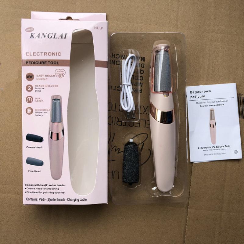 Automatic Electric Foot Scrubber for Removing Dead Skin and Calluses, Foot Pedicure Device, Foot and Heel Grinder, Household Use