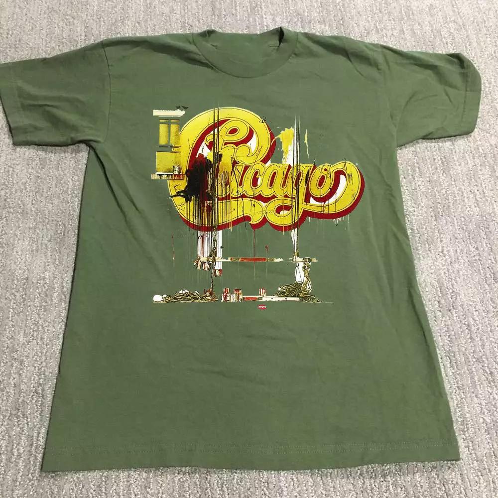 Rare Chicago Band Tour Gift For Fan T Shirt  Unisex T-Shirt XXXXL