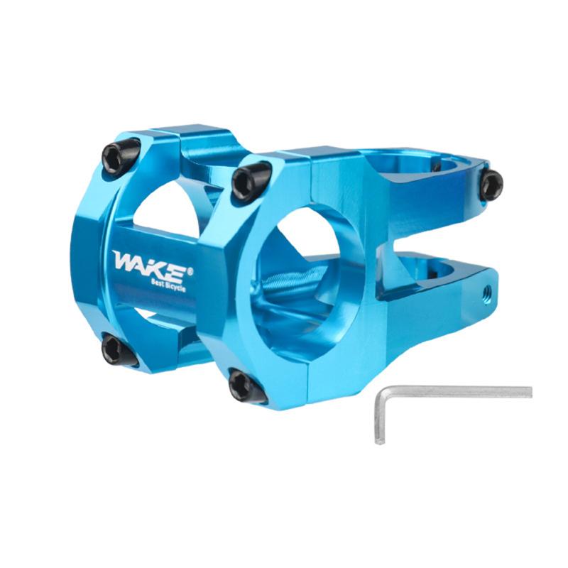 Вынос велосипеда Сверхлегкий горный велосипед Полый руль из алюминиевого сплава Аксессуары для велосипеда 31,8 45mm синий