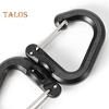 1/5Pcs 360 Degrees Rotating Hook Portable Lightweight Outdoor Camping Hiking S-shaped Swivel Hook Hanger Hanging Buckle Camping Accessories