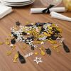 800 Pieces Class of Decorations Assortment Graduation Themed Sequins Glitter Finish