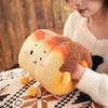 Plush Toast Bread Pillow Kawaii Food Toast Soft Doll Winter Hand Warmer Home Decoration Cushion Kids Toys Birthday Gift