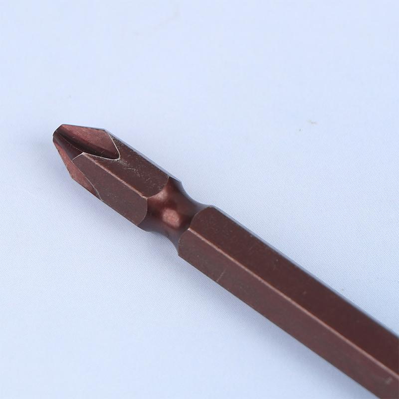 1 Bucată Oțel Aliat Cap Dublu Șurubelniță Electrică Bit Cruce Șurubelniță Electrică Unealtă de Mână